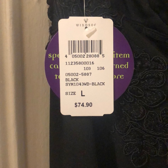 🍾 floor length black lace backless dress !! - Picture 7 of 8